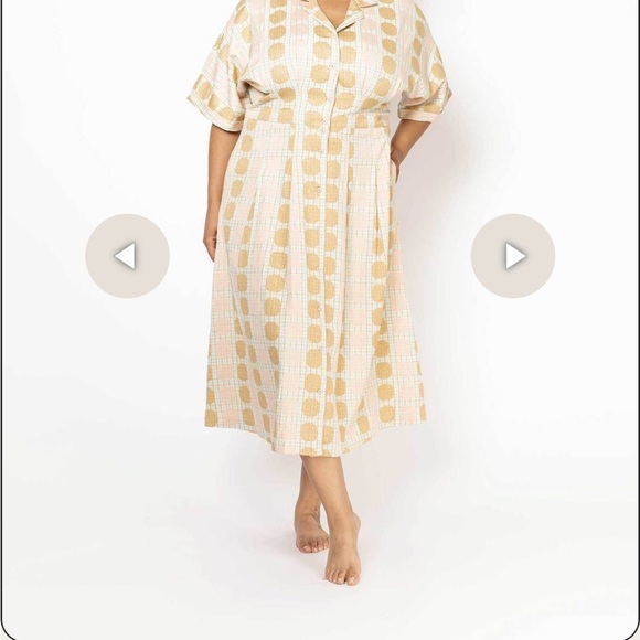 NWT Ace & Jig Ronnie Dress in Somersault XL - Picture 2 of 7